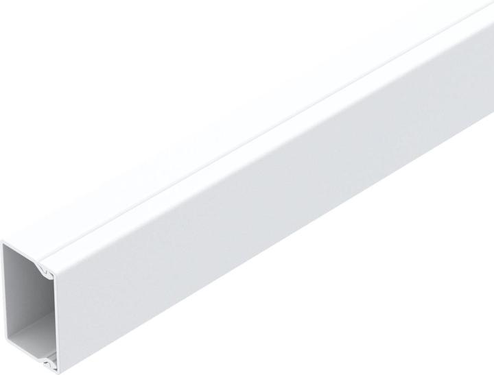 Actual product image OBO Bettermann OBO wall and ceiling trunking WDK pure white (Duct, 200 cm)