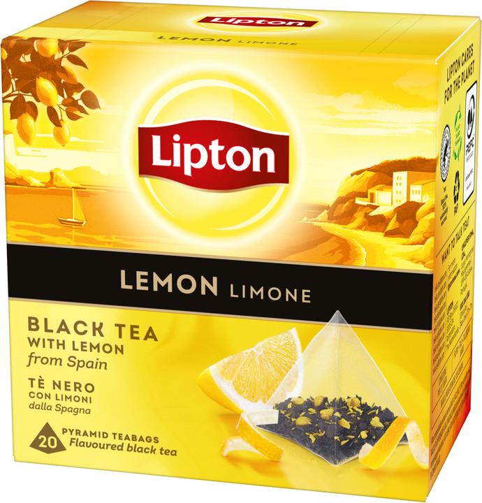 Immagine prodotto Lipton Tè nero con limone (34 g)
