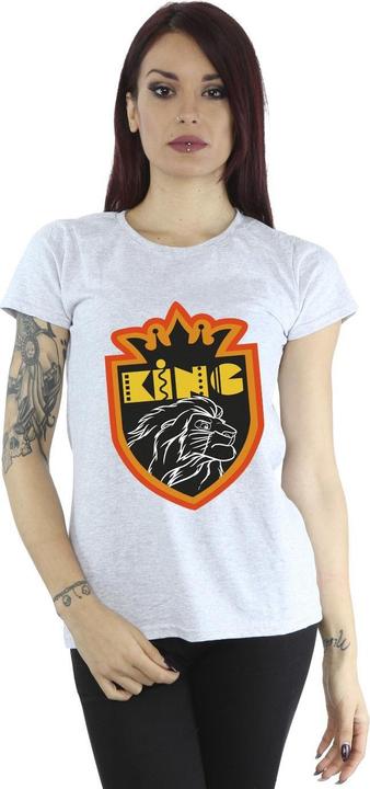 Actual product image Disney Womens/Ladies The Lion King Crest Cotton T-Shirt (XXL)