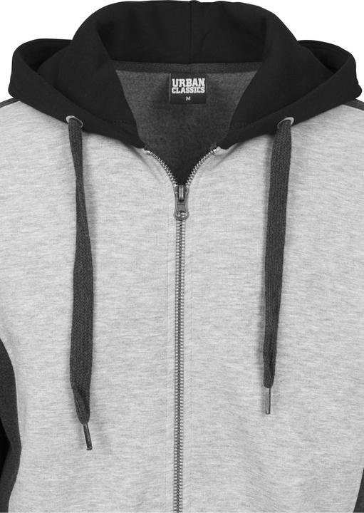 Produktbild Urban Classics 3- Tone Sweat Zip Hoody (M)