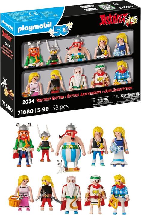 Actual product image Playmobil Caesar the irrevocable Gaul Asterix (71680, Playmobil Asterix)