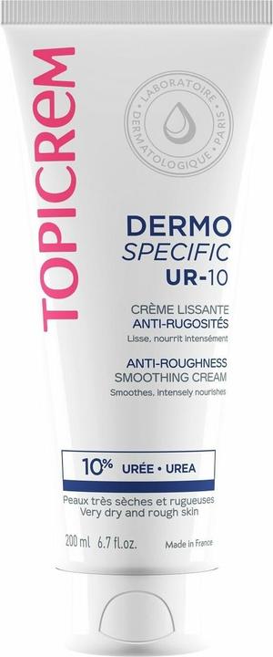 Produktbild Topicrem UR10 Anti Roughness Smoothnig Cream - Body cream for rough and dry skin 200ml (L) (Körpercreme, 200 ml)