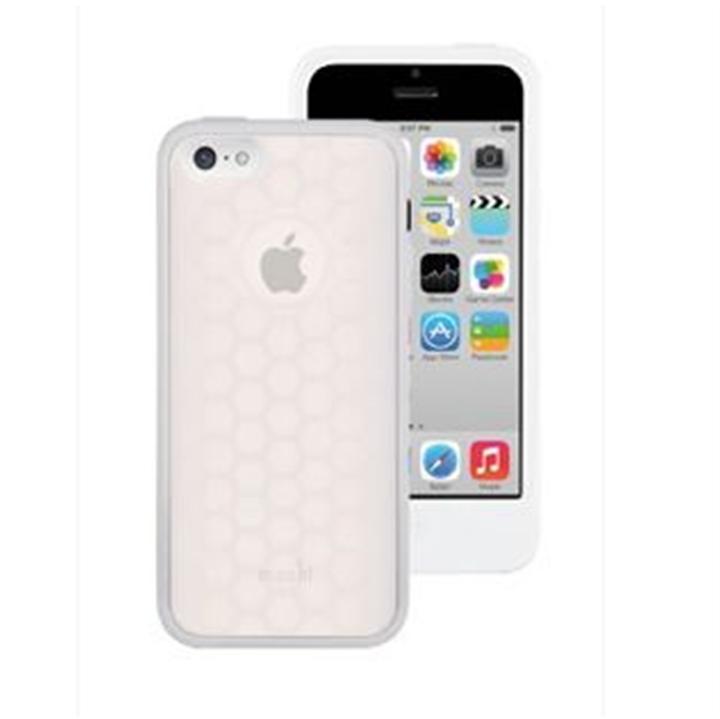 Image du produit Moshi Origo Coque en silicone pour iPhone 5C Blanc Polaire (Apple iPhone 5c)