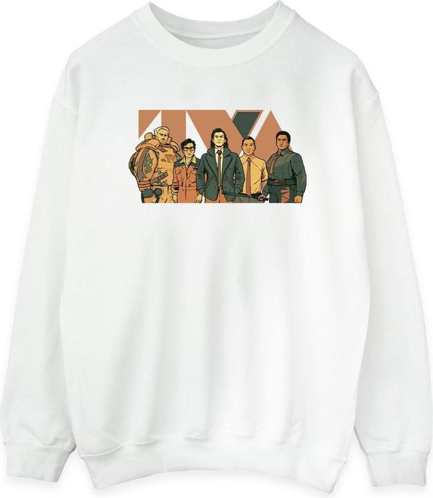 Actual product image Womens/Ladies Loki TVA Group Sweatshirt (L)