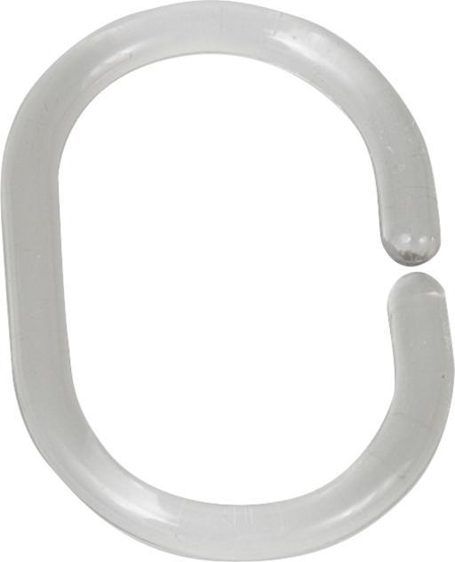 Wenko SW Duschvorhangringe klein