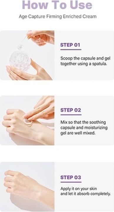 Produktbild I'M Sorry For My Skin Age Capture Facial Cream Korean Skin Care Moisturizer