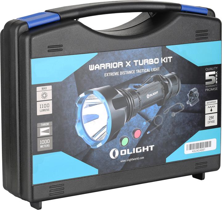 Produktbild Olight Warrior X Turbo Kit (15.70 cm, 1100 lm)