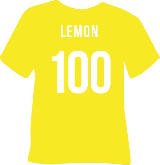 Immagine prodotto Poli-tape Aufbügelfolie Tubitherm Flock, 30.5 x 61 cm, Zitrone matt