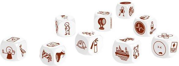 Produktbild Asmodée Würfelspiel Rory's Story Cubes Heroes (Deutsch, Französisch, Italienisch)