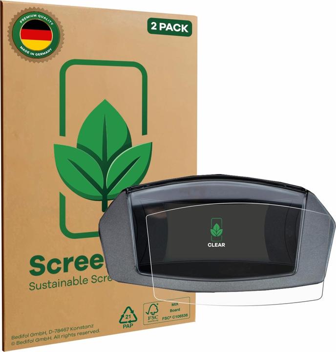 Actual product image ScreenLeaf Screen Protector sustainable Screen Protection, clear, anti-scratch