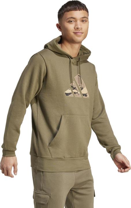 Produktbild Adidas Herren-Sweatshirt in Camouflage-Olivgrün (XL)