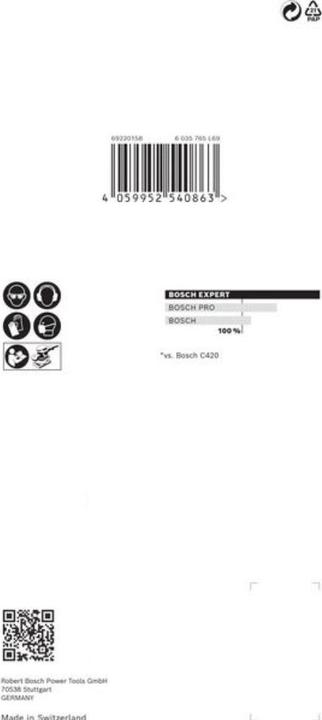 Produktbild Bosch Professional Zubehör Expert M480 (220)