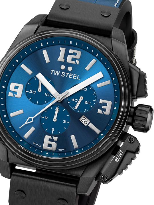 Produktbild TW-Steel TW1016 Canteen Chronograph Limited Edition Herrenuhr 46mm 10ATM (Chronograph)