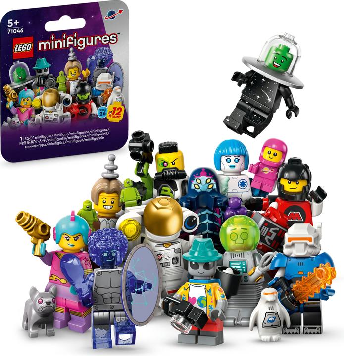 Actual product image LEGO Space minifigures series 26 (assorted - 1 piece) (71046, LEGO Minifigures)
