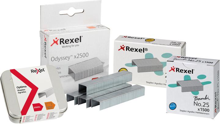 Produktbild Rexel Heftklammern Nr. 25 (2500 x)