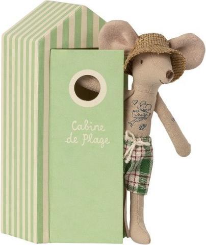 Actual product image Maileg Beach Mouse, Daddy in Cabin de Plage