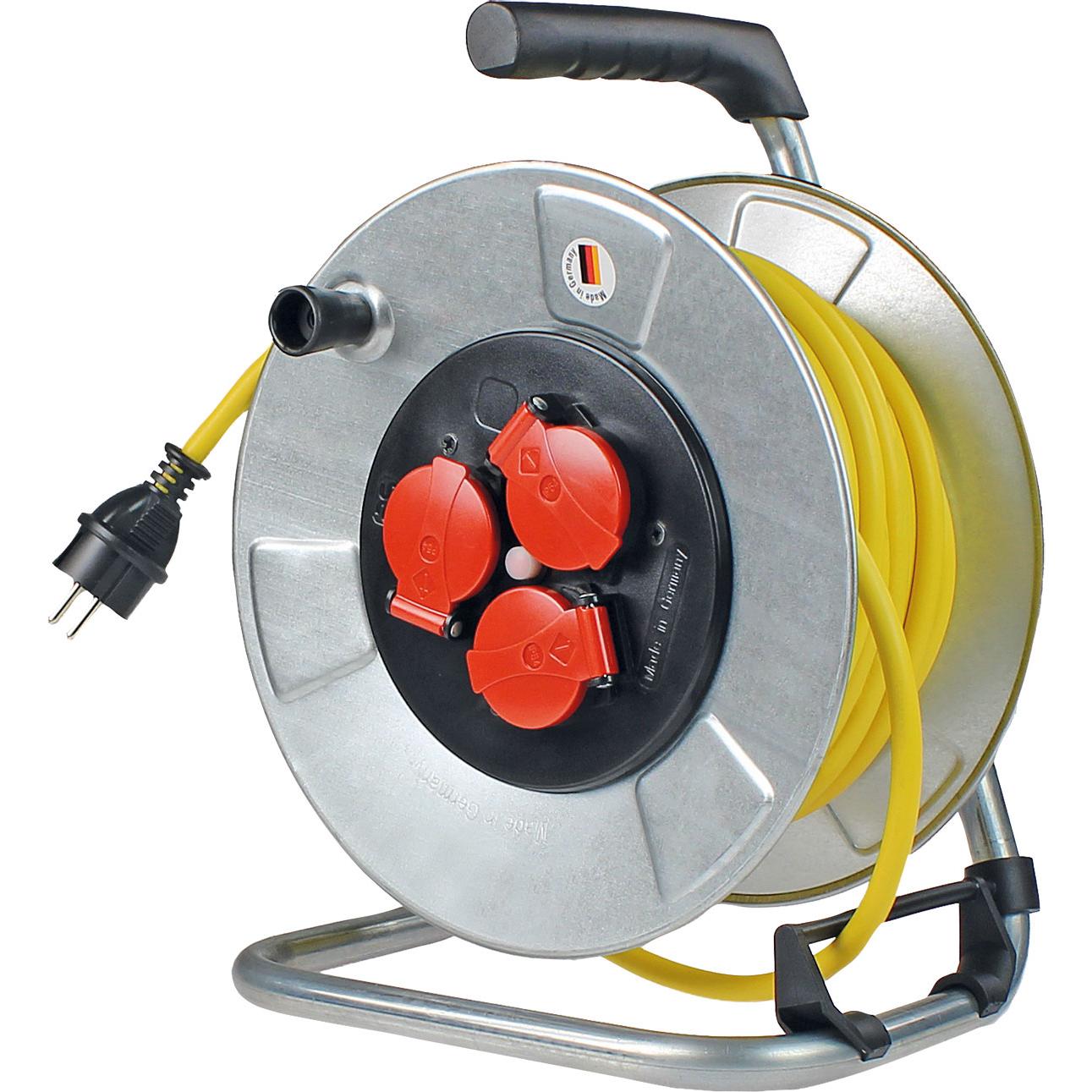As - Schwabe, Kabelrolle, Metallkabeltrommel (25 m, 1.50 mm²)