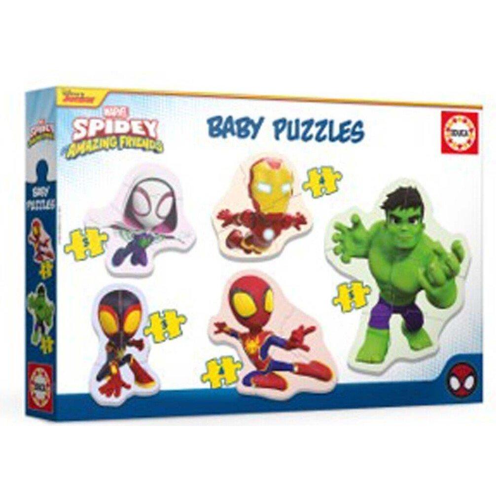 Educa Baby Puzzles Spidey & His Amazing Friends (80-19953) (5 Teile)