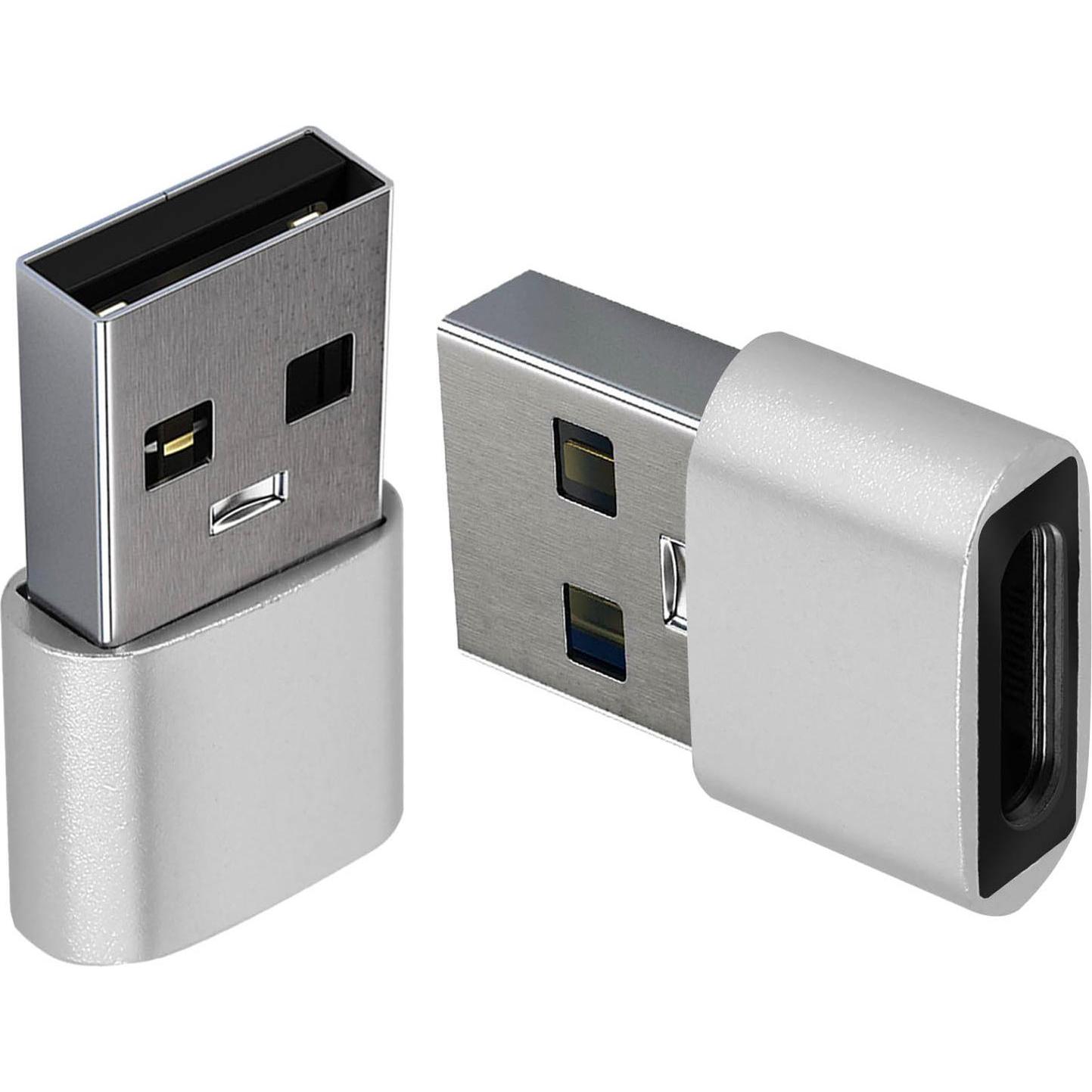 Thumbnail - Avizar USB / USB-C Adapter, Laden + Sync. (USB, USB Typ C), Mobilgerät Adapter, Grau