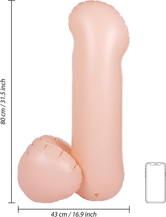 Produktbild S-Line Blow-up Dick - 32"/ 80 cm