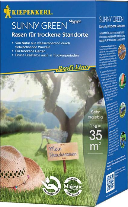 Kiepenkerl Lawn seed for dry locations 1 kg 35 m (Lawn reseed)