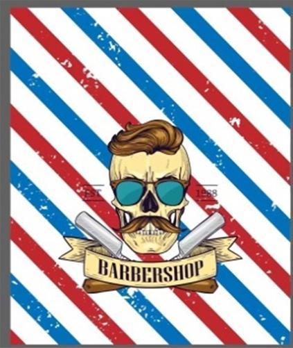 Produktbild Bate Barbershop Umhang 140x165