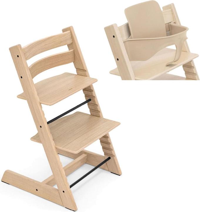 Actual product image Stokke Tripp Trapp Oak Set (Highchair)