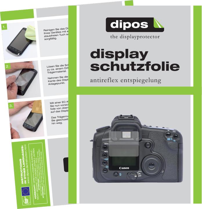 Dipos 5 Pellicole Protettive Cristallo Per Canon EOS M200 – Made In Germany – Antigraffio E Invisibili