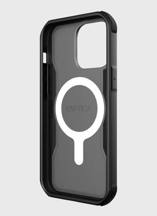 Image du produit Raptic iPhone 14 Hülle – Fort Outdoor Case, Schwarz, mit MagSafe (Apple iPhone 14)