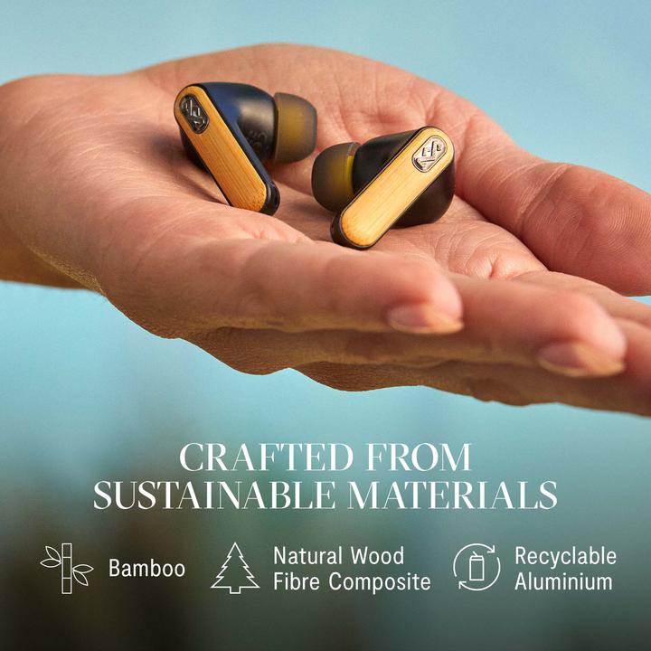 Produktbild House of Marley In Ear-Bluetooth-Kopfhörer Redemption ANC 2 (ANC, 6 h, Kabellos)