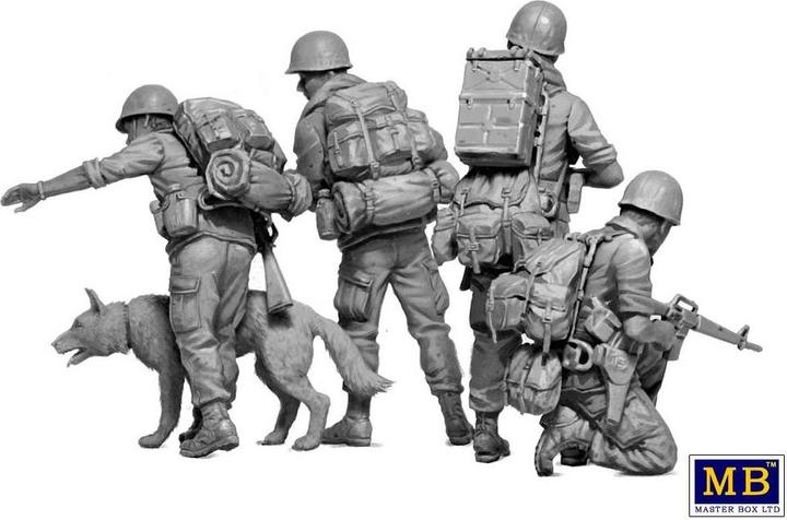 Immagine prodotto Master Box Dog Patrol. Serie sulla guerra del Vietnam