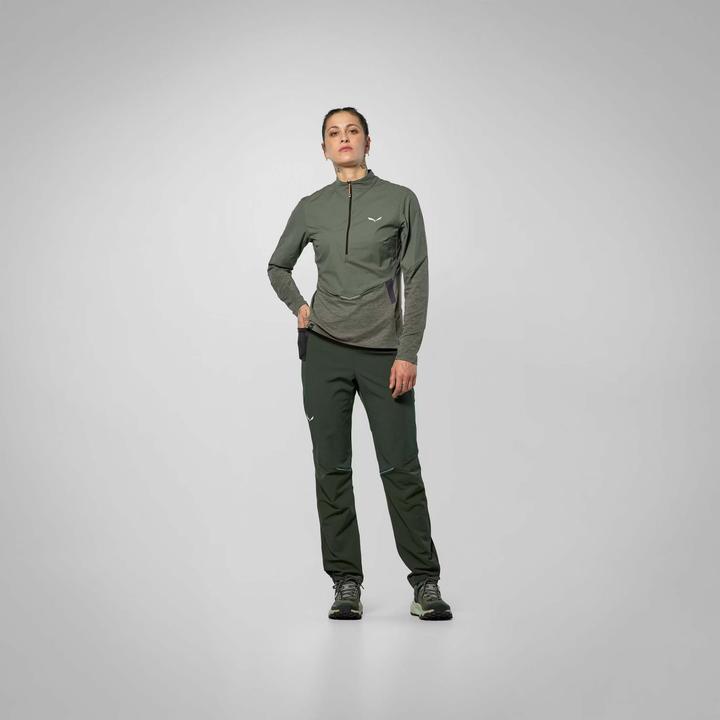 Actual product image Salewa Pedroc Dry'ton Wind Half Zip Langarm Shirt (M)