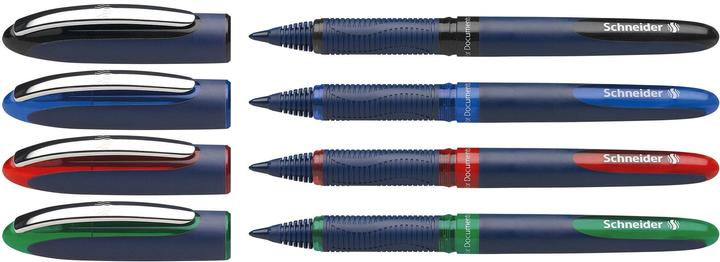Image du produit Schneider Kugelschreiber (Bleu, Noir, Rouge, Vert, 4x)