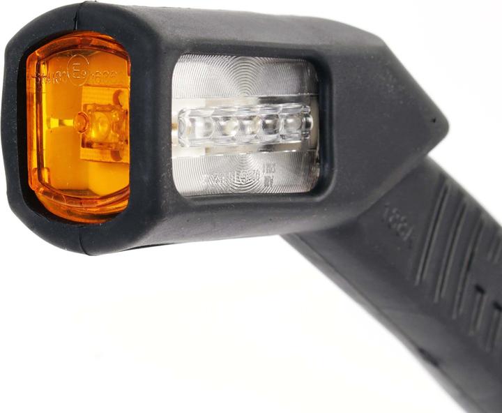 Produktbild Wiltec 2x 4 LED Seitenleuchte eckig 12V Positionsleuchte Begrenzungsleuchte KFZ