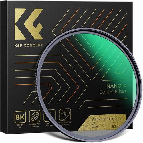 Produktbild K&F Concept Filter 1/4 Black Mist 67 MM Nano-X (67 mm, Black Mist Filter)