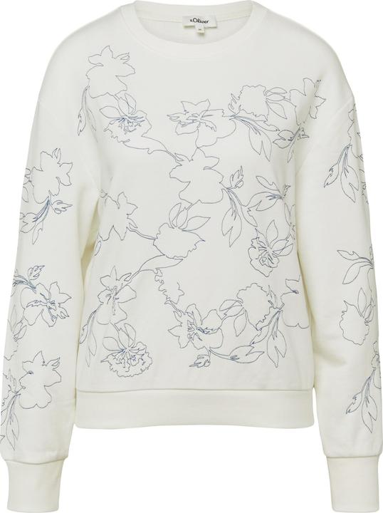 Produktbild s.Oliver Sweatshirt Sweatshirt mit Stickerei (46)