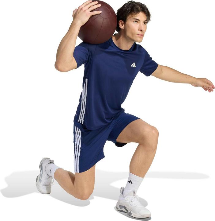 Actual product image Adidas WE Base 3-Stripes Tee (L)