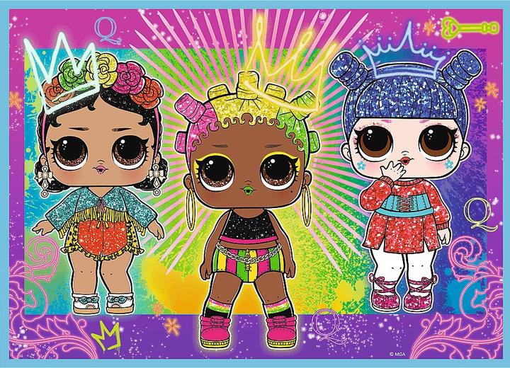 Image du produit L.O.L. Surprise! Plateaux 4w1 Connaissez-vous les poupées LOL Surprise? (71 pièces)