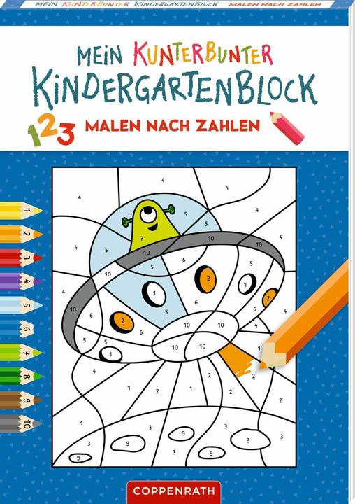 My colourful kindergarten block