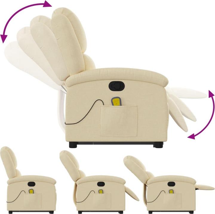 Image du produit vidaXL Massagesessel mit Aufstehhilfe