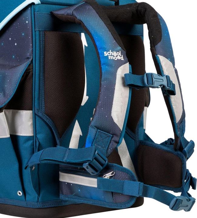 Immagine prodotto School-Mood Set di zaini per la scuola Timeless Pro da 7 pezzi (23.50 l)