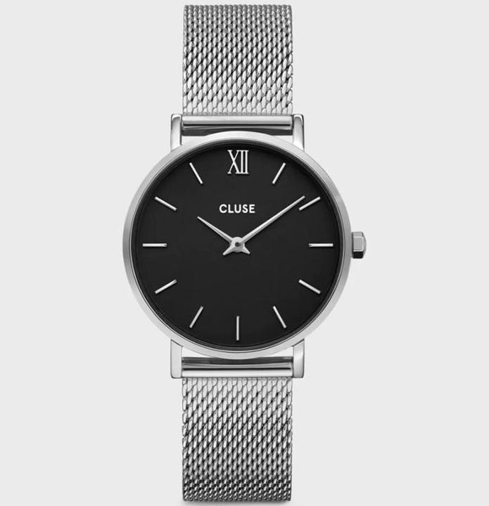 Produktbild Cluse Minuit Mesh Silver (Analoguhr, 33 mm)