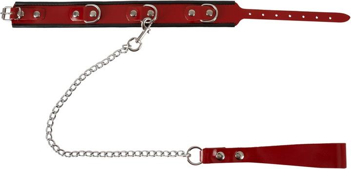 Actual product image Zado Leather neck cuff and leash