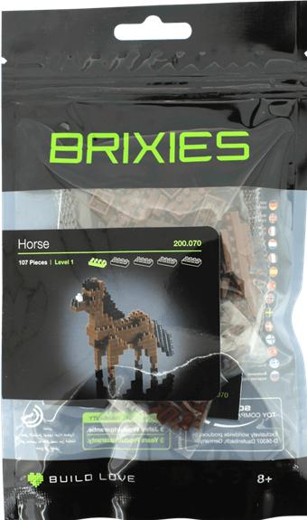Actual product image Brixies horse