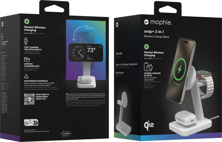 Produktbild Zagg Snap+ 3-in-1 Wireless Charge Stand (15 W)