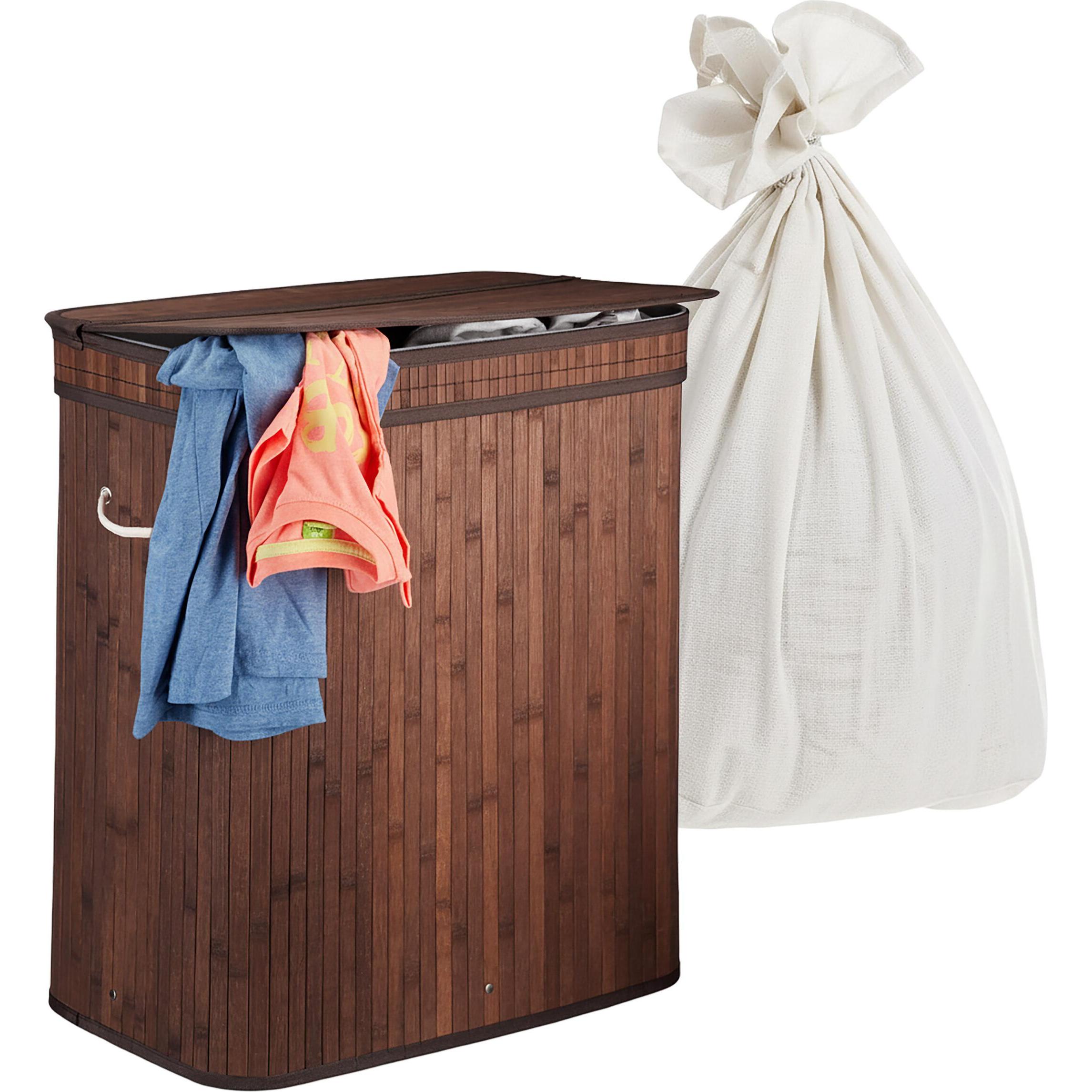 Relaxdays, Wasmand, Wäschekorb (105 l)