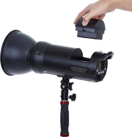 Image du produit Falcon Eyes Flash de studio TTL Satel Two sur batterie pour Nikon (600 W, Tête de flash)