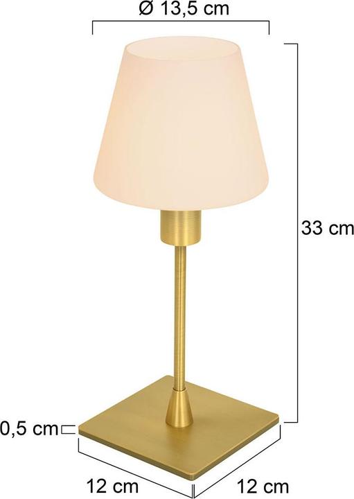 Produktbild Steinhauer Tischleuchte Ancilla (E14)