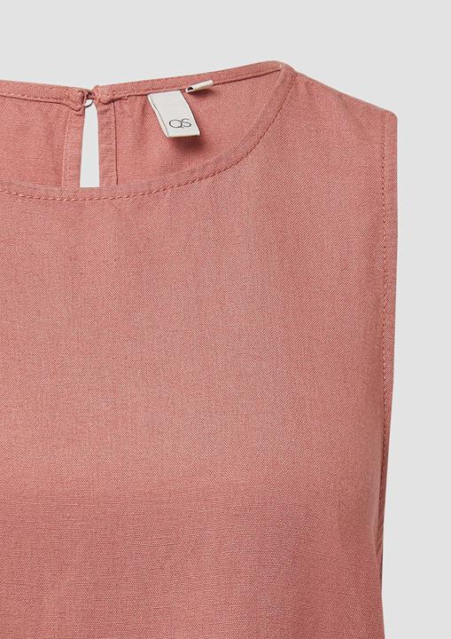 Immagine prodotto s.Oliver Bluse Leinenmix-Blusentop | QS x Sarah & Tini (40)