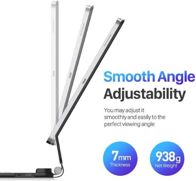 Image du produit Dux Ducis MK Series Keyboard Case (US, Samsung Galaxy Tab S10 FE+)